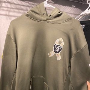 Nike Oakland Raiders salute to the service hoodie